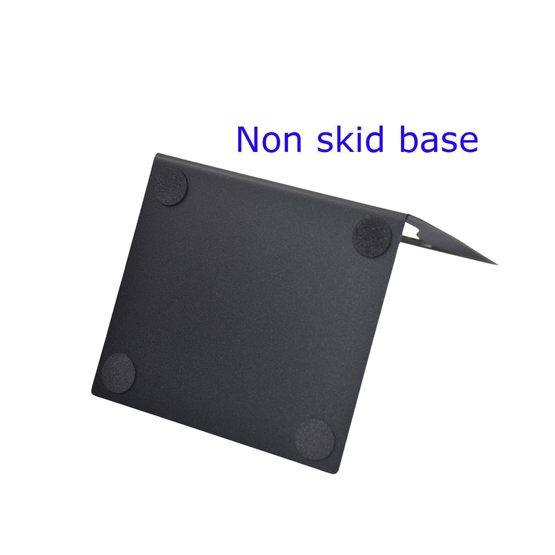 [Australia - AusPower] - Enyuwlcm Metal Bookend Decorative Book End Shelves Holder with Nonskid Base 1 Pair Deer Black Black Deer 