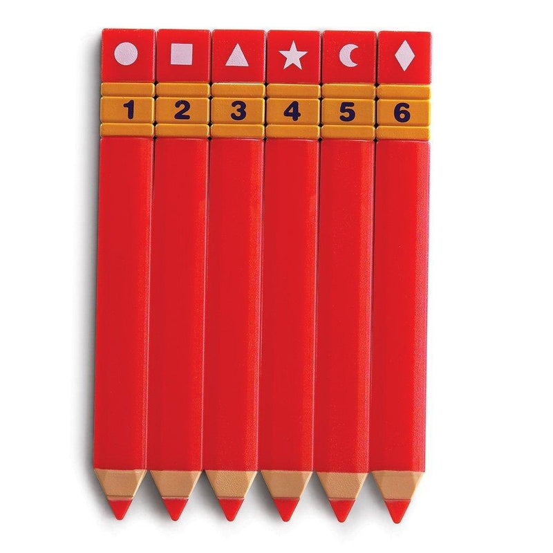 [Australia - AusPower] - Learning Resources Student Grouping Pencils,Multicolor,4 1/2 x 4/2 in 
