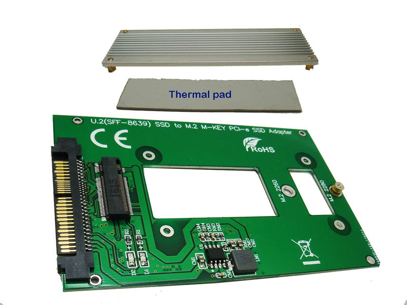 [Australia - AusPower] - Sintech M.2 NGFF nVME SSD Adapter for Replace U.2 SFF-8639 SSD Intel 750/P3500 3600 