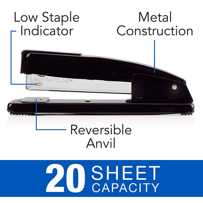 [Australia - AusPower] - Swingline Stapler, Commercial Desk Stapler, Black Pack of 1 