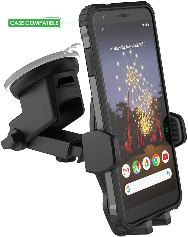 [Australia - AusPower] - Encased [Updated V2] Samsung Phone Holder - Car Mount for Galaxy Models S20 S21 S22 Plus, Ultra, Dash + Windshield Mounting, Case Friendly Design (S10 S10+ Note 9/10/20) (2022) 