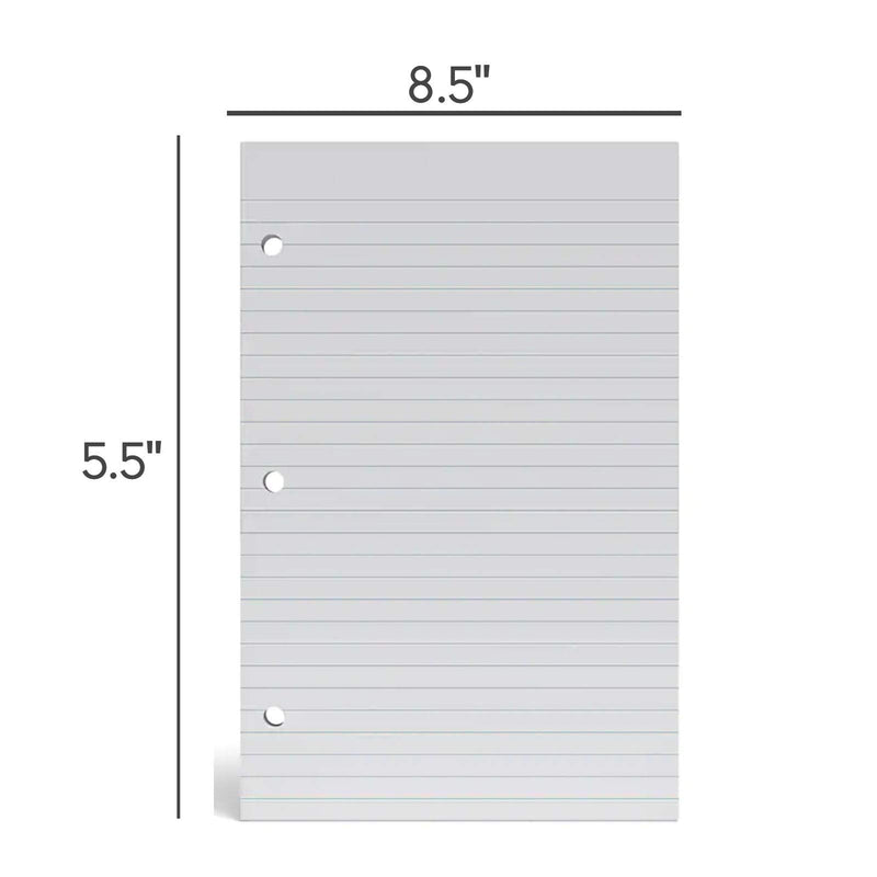 [Australia - AusPower] - 1InTheOffice College Filler Paper 8.5 x 5.5, 200 sheets 