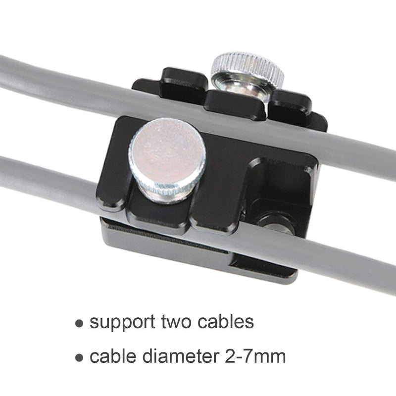 [Australia - AusPower] - NICEYRIG Cable Lock Clamp HDMI USB-C SDI Power Dual Cable Lock for Sony Alpha A6400 A6500 A6100-381 