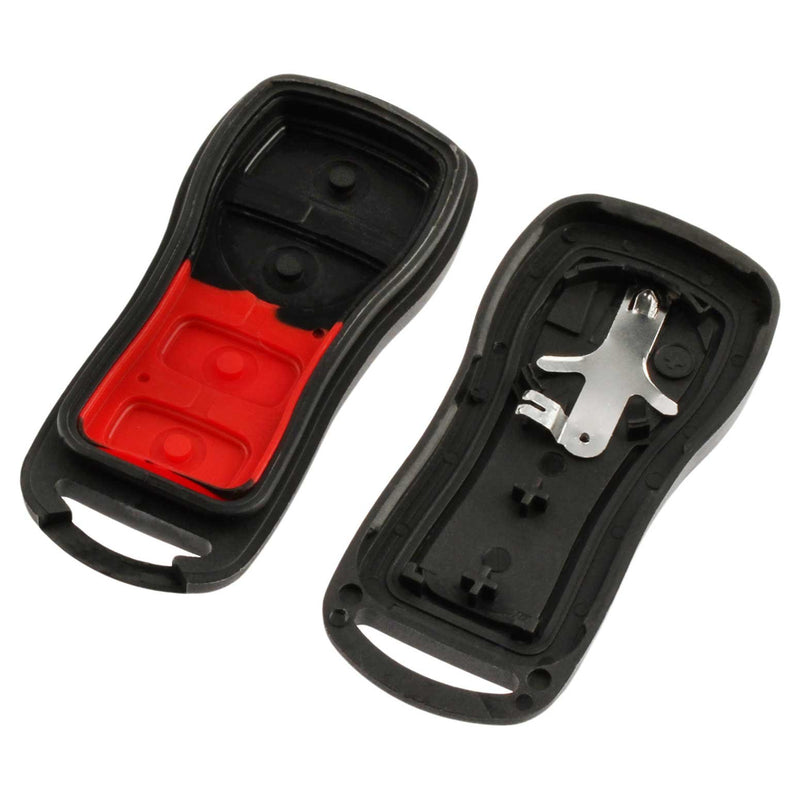 [Australia - AusPower] - Key Fob Keyless Entry Remote Shell Case & Pad fits Nissan & Infiniti n-u15-3b-case 
