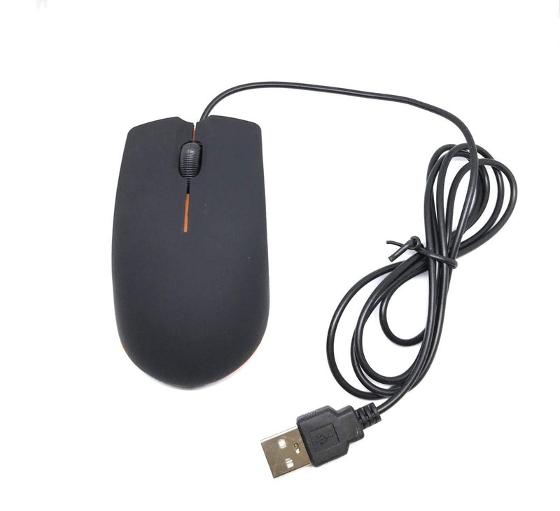 [Australia - AusPower] - TFD Supplies - Wired 3 Button Optical Computer Mouse - 4 Pack - Bulk Computer Mice 