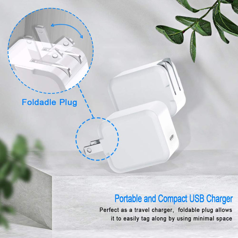 [Australia - AusPower] - iPhone12 Fast Charger [MFi Certified] Fast Wall Charger 20W USB C Charger Power Adapter PD Fast Charger Type C to Lightning Cable Compatible iPhone13/12/Mini/Pro Max/11/11 Pro Max/Xs Max (3FT) 3FT 