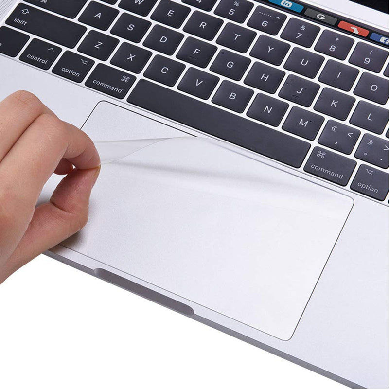 [Australia - AusPower] - [2PCS] TrackPad Protector for 2020-2022 MacBook Pro 13 Inch A2338 M2 M1 A2289 A2251 Track Pad Cover Skin for 2020 MacBook Pro 13.3 A2338 A2289 A2251 with Touch Bar Touch ID Laptop Accessories, Clear 