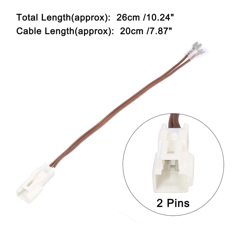 [Australia - AusPower] - X AUTOHAUX 4pcs Car Speaker Connector Wire Harness Adapter Connector for Kia for Hyundai for Toyota for Subaru for Suzuki 