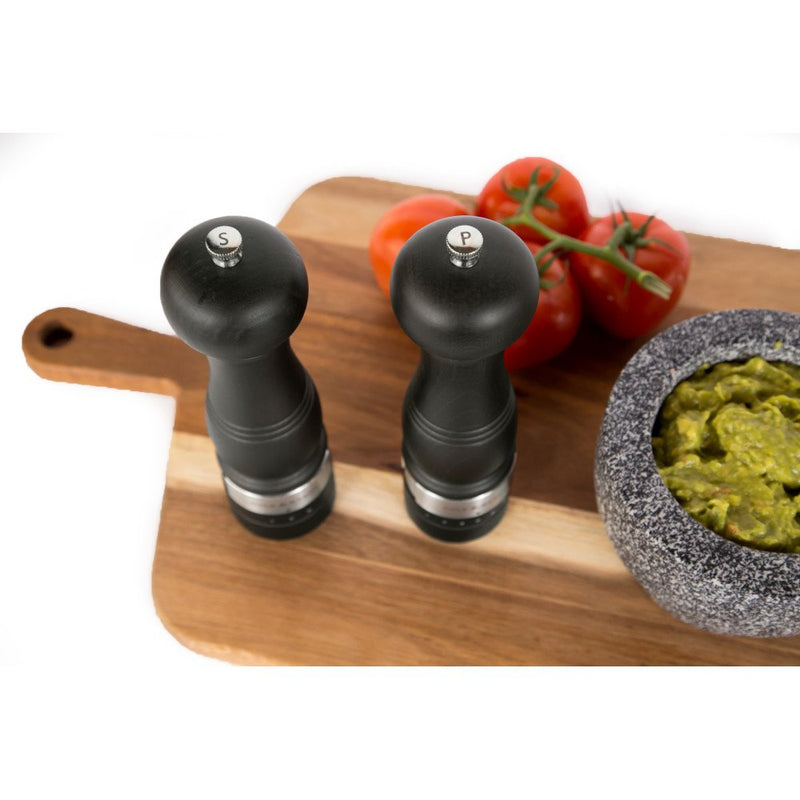 [Australia - AusPower] - COLE & MASON Ardingly Wood Pepper Grinder - Wooden Mill Includes Gourmet Precision Mechanism and Premium Peppercorns, Dark Brown Pepper Mill 