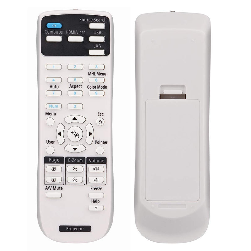 [Australia - AusPower] - ESolid Replacement Projector Remote Control for 1648806 EX3200 EX3240 EX5240 EX5250 EX7240 EX9200 VS240 VS340 VS345 PowerLite 1224 1264 1284 Home Cinema 1040 640 740HD S31 U32 W04 W32 Controller 