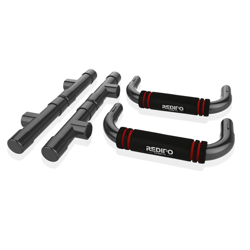 [Australia - AusPower] - Redipo Push Up Bars Strength Training - Workout Stands with Ergonomic Push-up Bracket Board with Non-Slip Sturdy Structure Portable for Home Fitness Training, Push Up Stands Handle for Floor Workouts 