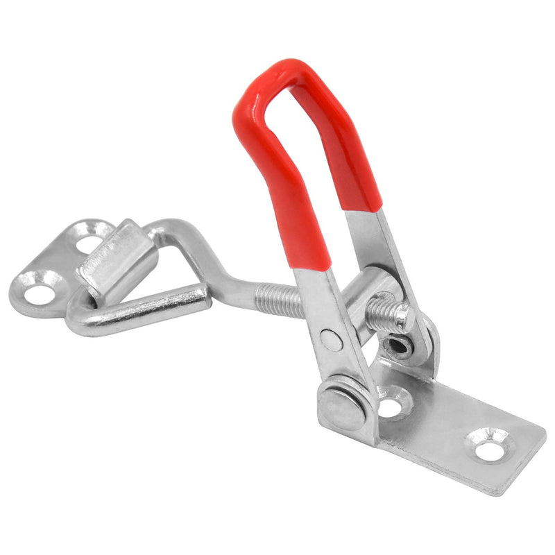 [Australia - AusPower] - 6 Pack Adjustable Toggle Latch Clamp 4001, 330 Lbs 150Kg Holding Capacity, 4001 Heavy Duty Quick Release Pull Latch Toggle Clamp 