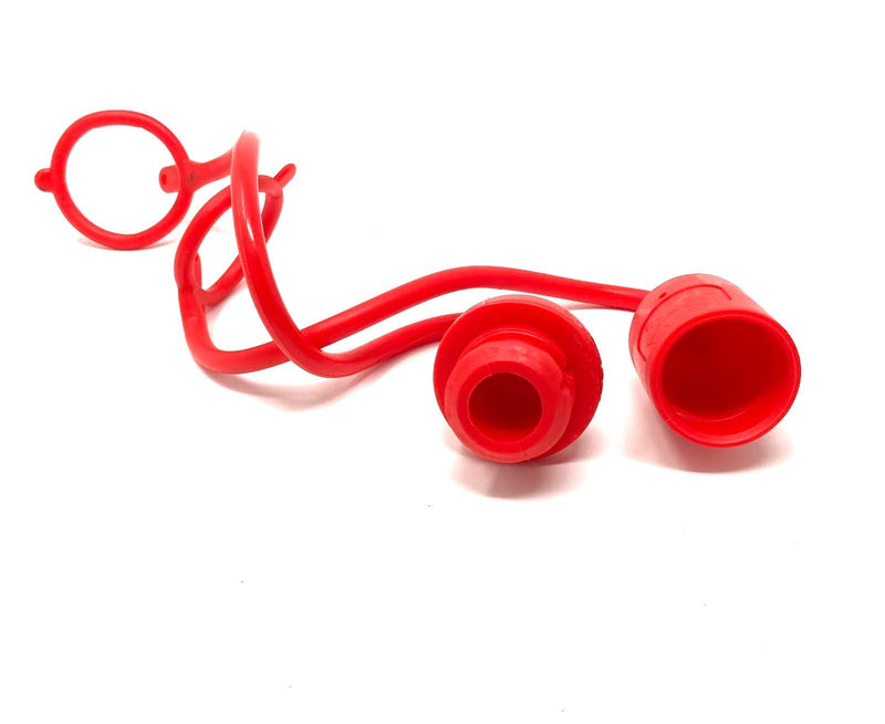 [Australia - AusPower] - 1/2" Dust Cap Set for AG Style Body Hydraulic Quick Coupler Bobcat Skid Steer 