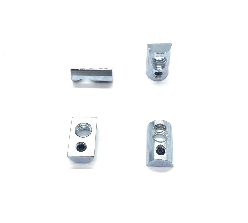 [Australia - AusPower] - 5/16-18 Roll-in T-Nut with Set Screw (24 pcs.) Compatible with 8020 3788, 15 Series Extrusion, 40 Series Extrusion, 1515, 1530, 4040, 4080 