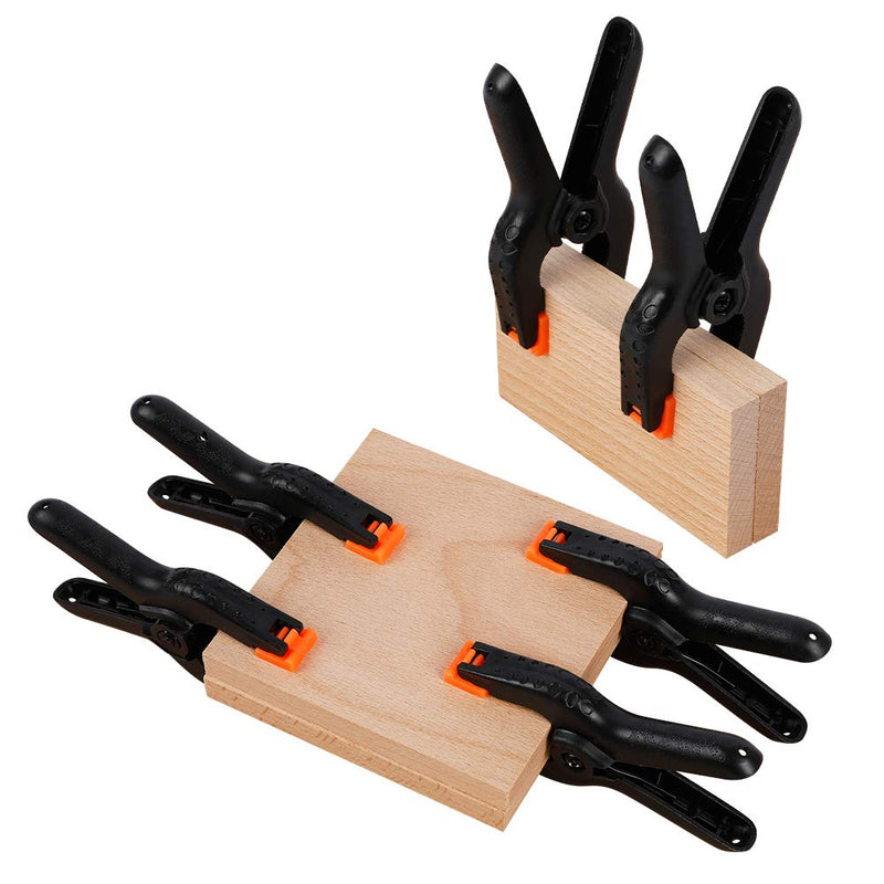 [Australia - AusPower] - 10 Packs of 3.5 inch Professional Plastic Small Spring Clamps Heavy Duty for Crafts or Plastic Clips and Backdrop Clips Clamps for Backdrop Stand,Photography, Home Improvement and so on 