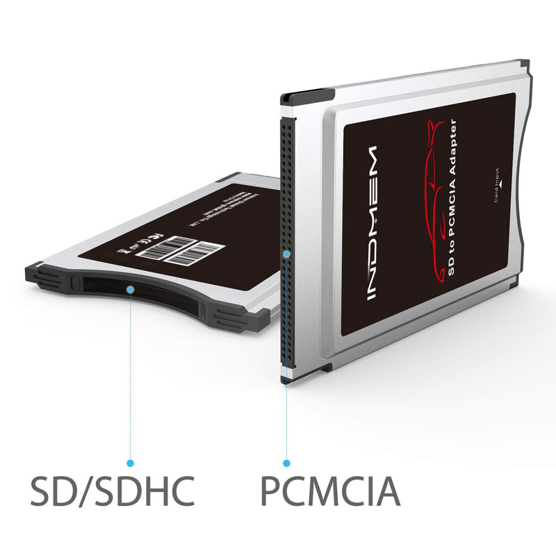 [Australia - AusPower] - PCMCIA to SD Card Memory Card Adapter SDHC to PC Card Converter Reader for Mercedes Benz S, E, C, GLK, CLS Class COMAND APS System Media Player 