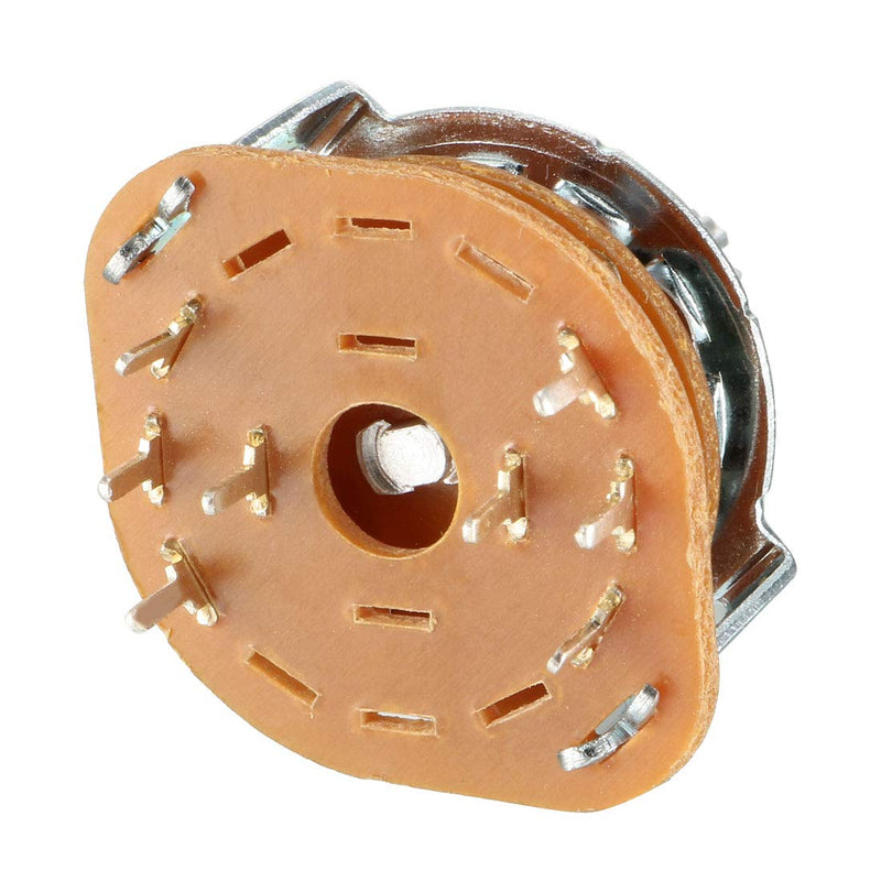 [Australia - AusPower] - uxcell 2P3T 2 Pole 3 Position Selectable Single Deck Band Channel Rotary Switch Selector 