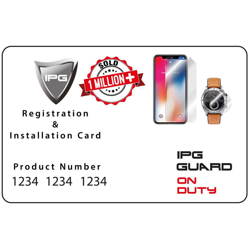[Australia - AusPower] - IPG Compatible with Zebra MC9300 Mobile Computer Handheld Screen Protector 6 Units Invisible Guard Free Lifetime Replacement Warranty HD Clear Bubble -Free Screen Protection 
