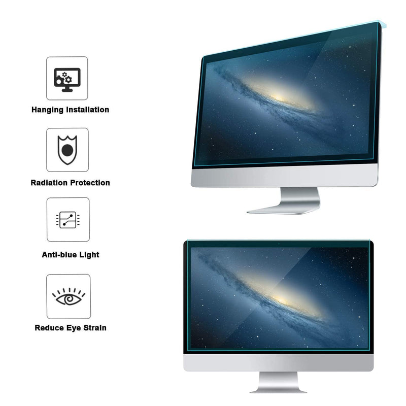 [Australia - AusPower] - MOSISO Computer Monitor Screen Protector &Ultra Thin TPU Compatible with iMac 24 inch A2449 M1 2021, Clear 