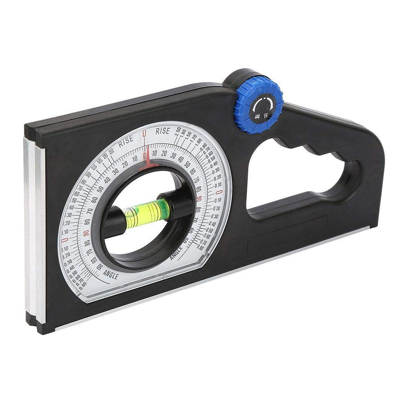 [Australia - AusPower] - Engineering Inclinometer, ABS Universal Slope Measuring Ruler Multifunction Angle Meter 0-180° for Household Industrial Use 