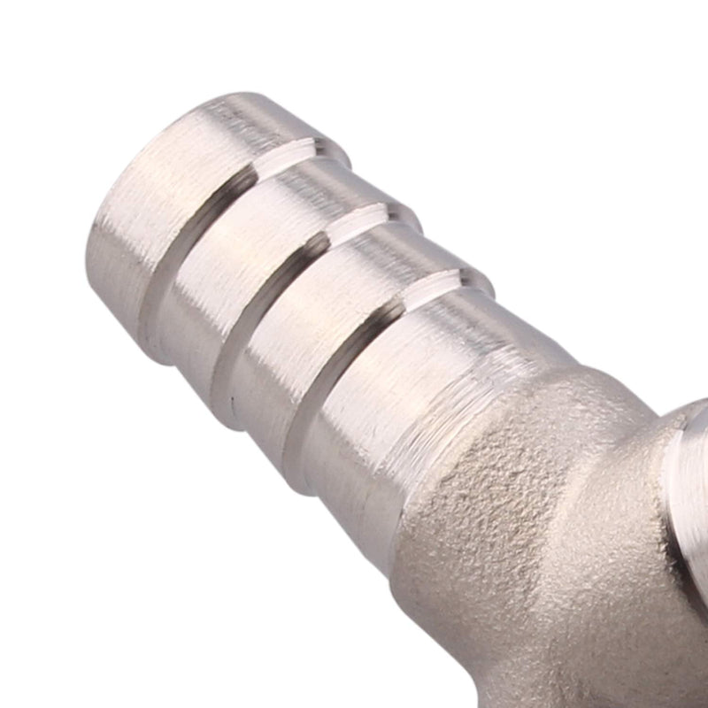 [Australia - AusPower] - DERPIPE Stainless Steel 5/8" Hose Barb, 3 Way Y Shape Wye Union Barbed Splitter Fitting 5/8" 
