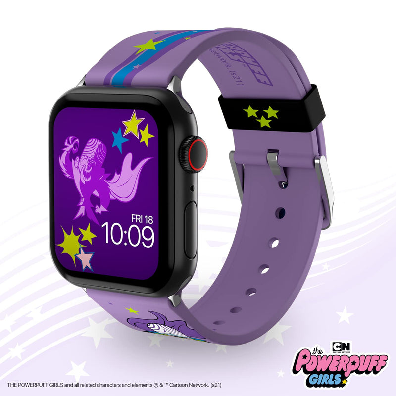 [Australia - AusPower] - Powerpuff Girls Smartwatch Band - Officially Licensed, Compatible with Every Size & Series of Apple Watch (watch not included) Evil Mojo Jojo 
