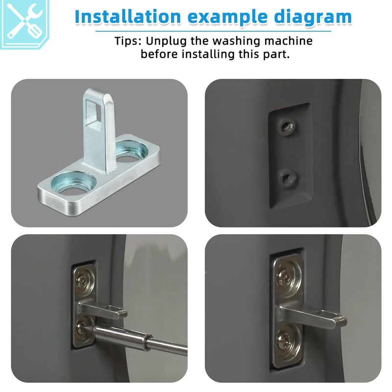 [Australia - AusPower] - Compatible Electrolux Washer Door Latch 5304505088 for Electrolux Frigidaire Washer Door Strike,1pack-3 Year Guarantee 1pcs 
