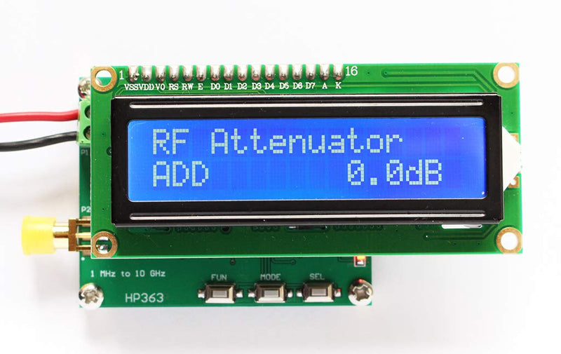 [Australia - AusPower] - Taidacent RF Power Meter Calibration RF Power Measurement 1MHz ~ 10GHz -50~0dBm RF Power Attenuation Value Can be Set 