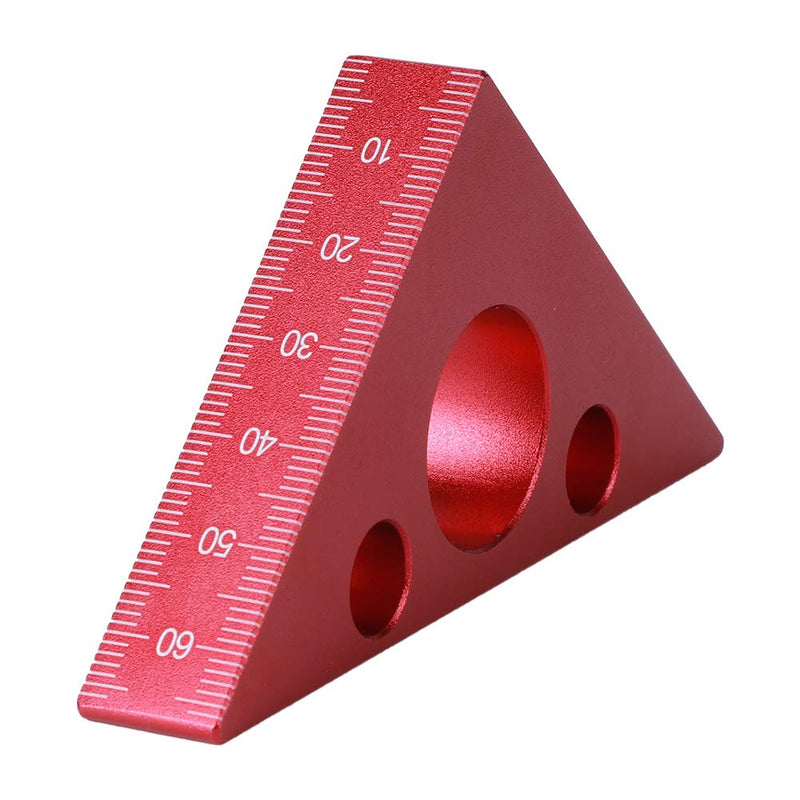 [Australia - AusPower] - Carpenter Ruler, Woodworking Tools Right Angle Ruler, Aluminum Alloy Woodworking Measuring Tool for Roofers Builders 