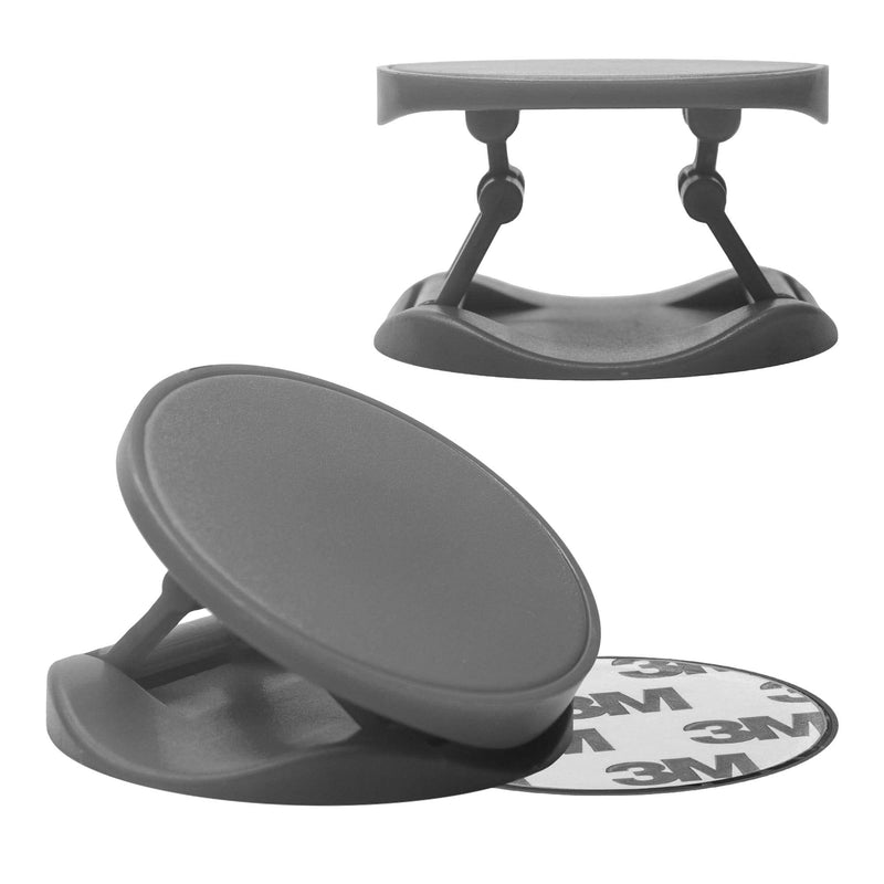 [Australia - AusPower] - Cell Phone Pop Grip Ring Holder, Pop Out Stand for iPhone & Samsung - Gray 