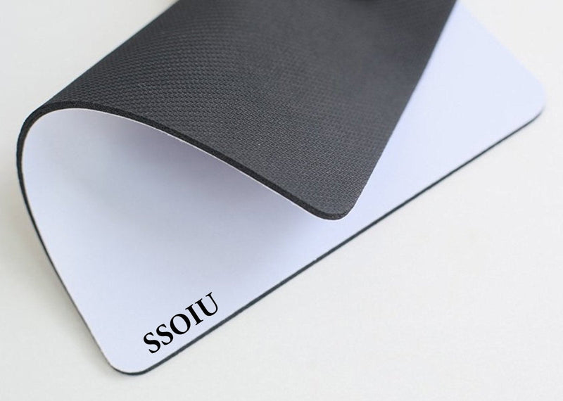 [Australia - AusPower] - SSOIU Retro Thin Blue Line Flag Mouse Pad,US Thin Blue Flag Mouse Pad Ss-22 