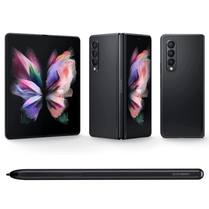 [Australia - AusPower] - Galaxy Z Fold 3 S Pen Replacemen for Samsung Galaxy Z Fold 3 5G Fold Edition Stylus Pen Without Bluetooth + Tips/Nibs & Tweezer (Black) 