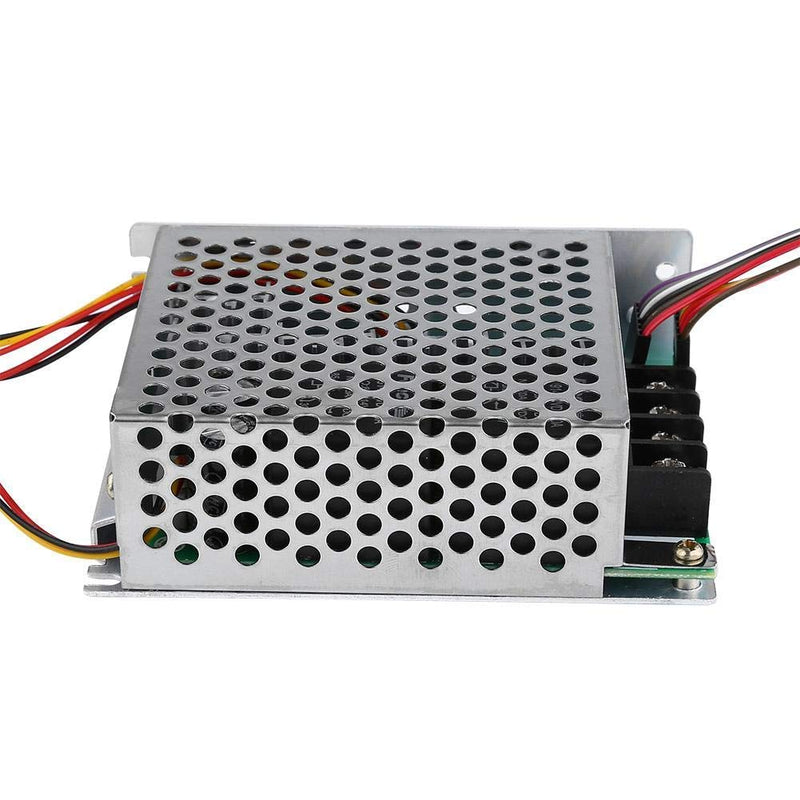 [Australia - AusPower] - DC Motor Speed Controller 10V-55V PWM Controller CW CCW Forward and Reverse Switch with LED Display for Brushed DC Motor 