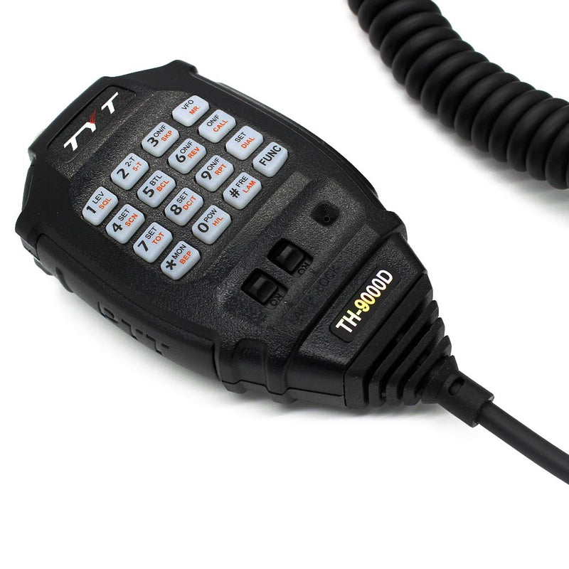 [Australia - AusPower] - Authentic Genuine TYT Speaker Mic Microphone with PTT for TYT TH-9000D Mobile Radio Two Way Radio 