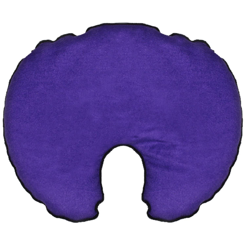 [Australia - AusPower] - MyCare Face Mask (with Washable Cover) Hot Cold Compress Therapy, Natural Reusable Relief for Migraine, Tension, Stress, Sinus, Headache and Relaxation (Purple) Purple 