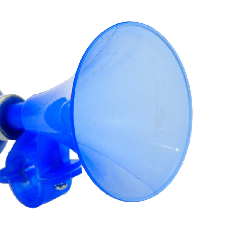 [Australia - AusPower] - Modengzhe Blue ABS Air Horn for Children's Cycles, Funny Plastic Bike Bugle Clown Horn with Squeeze Bulb 