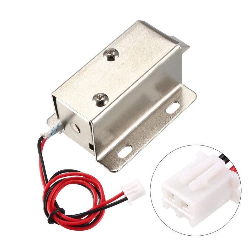 [Australia - AusPower] - uxcell DC 6V 1.5A 11.4mm Electromagnetic Solenoid Lock Assembly for Electirc Lock Cabinet Door Lock 