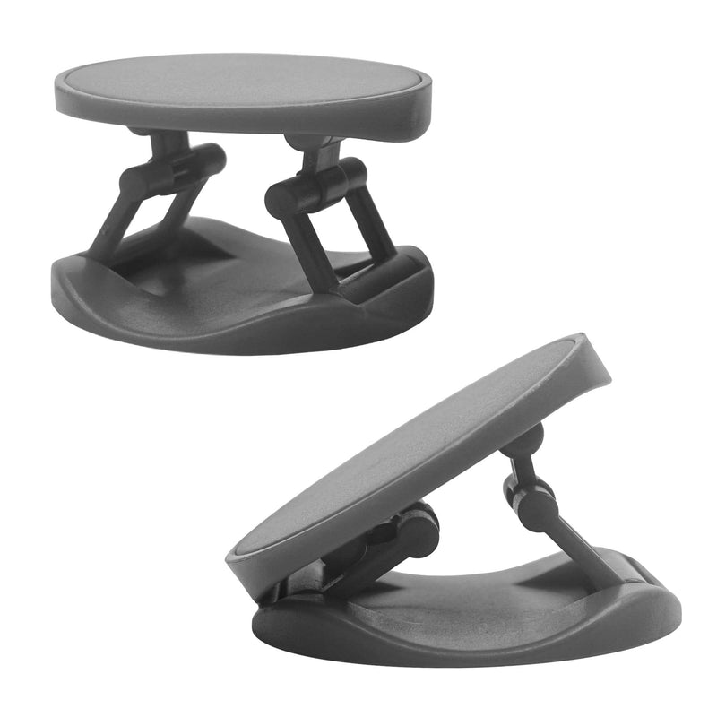 [Australia - AusPower] - Cell Phone Pop Grip Ring Holder, Pop Out Stand for iPhone & Samsung - Gray 