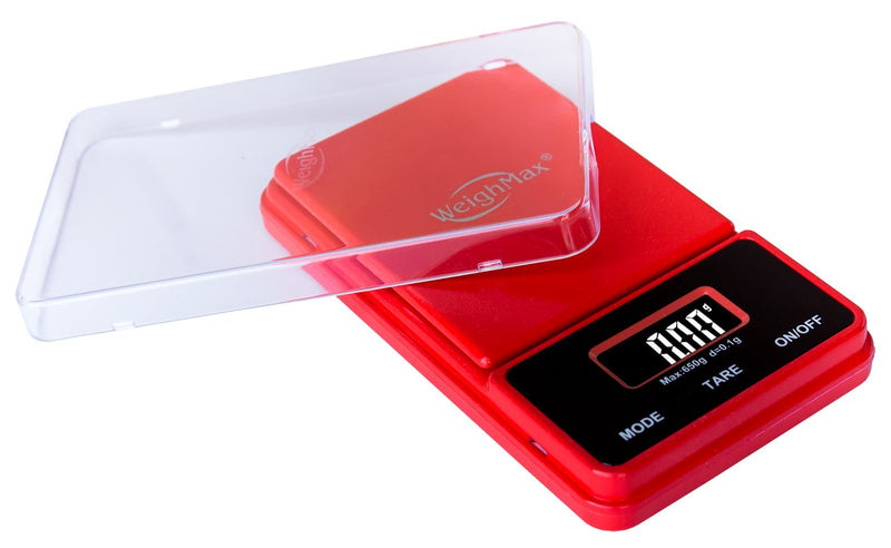 [Australia - AusPower] - Weighmax NJ650-Red Dream Series Digital Pocket Scale, 650 by 0.1 g, Red 