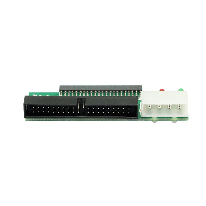 [Australia - AusPower] - SinLoon 2.5 to 3.5 IDE Adapter,2.5 Inch 44 Pin Hard Disk Drive Laptop IDE to 40 Pin 3.5 Inch Desktop PC PATA Port Converter Card Adapter(IDE 2.5 to 3.5) 