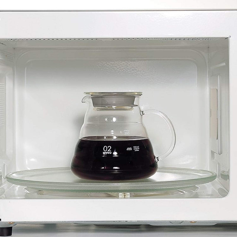 [Australia - AusPower] - Hario V60 Glass Range Coffee Server, 800ml, Clear 03, 800ml 