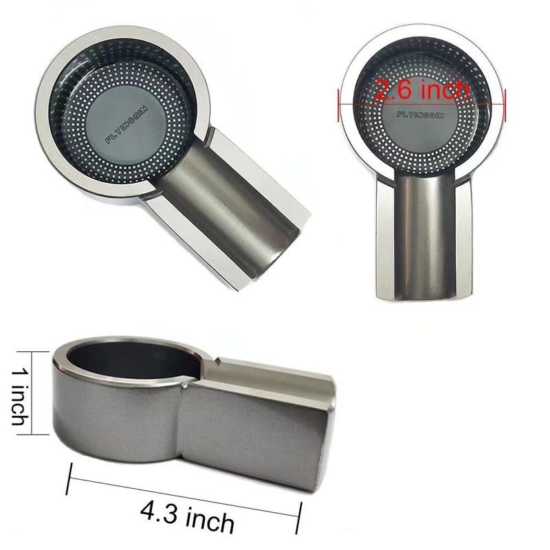 [Australia - AusPower] - FLYINGQIN New Sliver Mini Aluminium Alloy Cigar Cigarette Ashtray Holder 