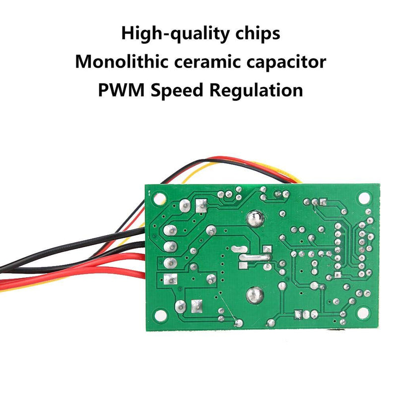 [Australia - AusPower] - PWM Motor Speed Controller,5-30V DC 6A/150W Speed Regulation Adjustable DC Brush Motor Speed Controller Reversing Switch 