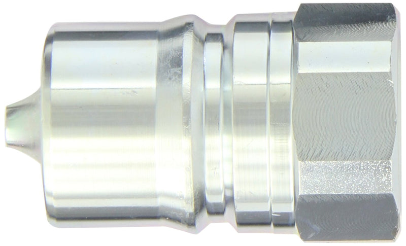 [Australia - AusPower] - Dixon Valve & Coupling H8F8 Steel ISO-B Interchange Hydraulic Fitting, Nipple, 1" Coupling x 1" - 11-1/2 NPTF Female 