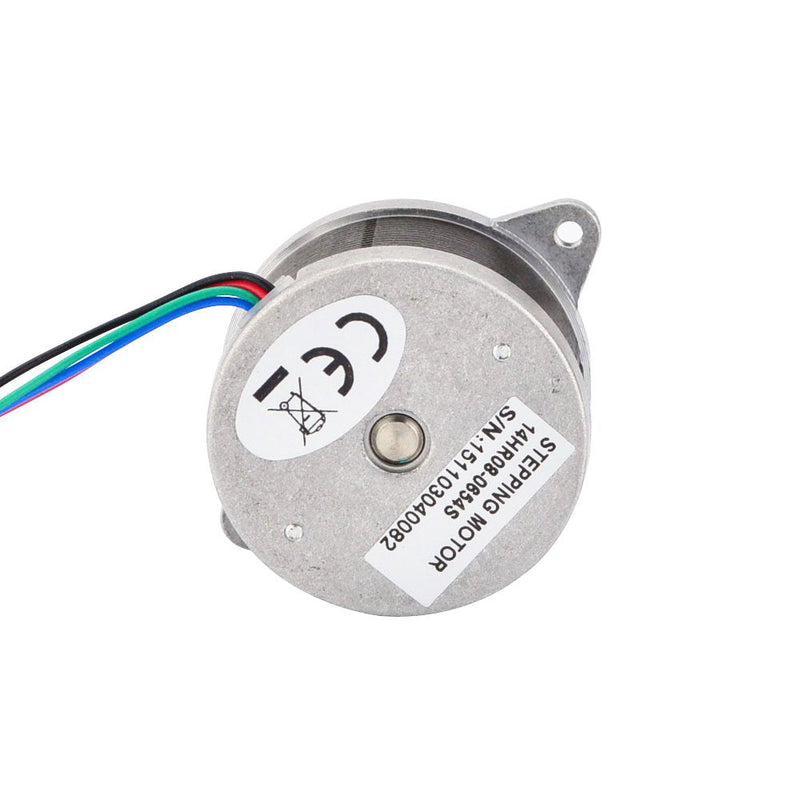 [Australia - AusPower] - STEPPERONLINE 0.9deg Round Nema 14 Stepper Motor Bipolar 0.65A 8Ncm (11.33oz.in) Φ36x19.5mm 4-wires 