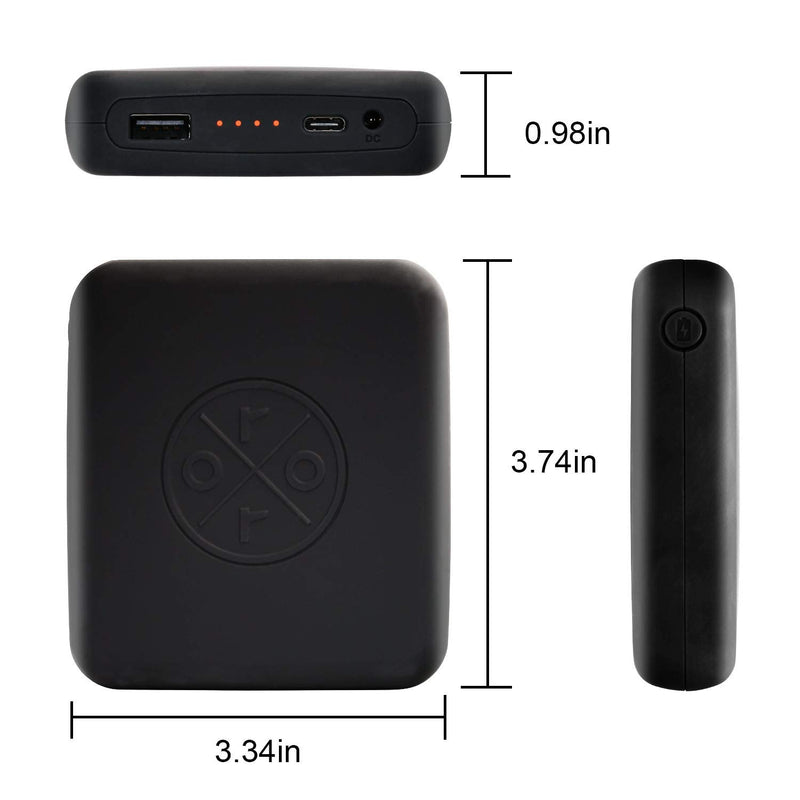 [Australia - AusPower] - ORORO Rechargeable Battery/Power Bank 7.2V 5200mAh for Heated Jackets, Heated Hoodies and Heated Vests 