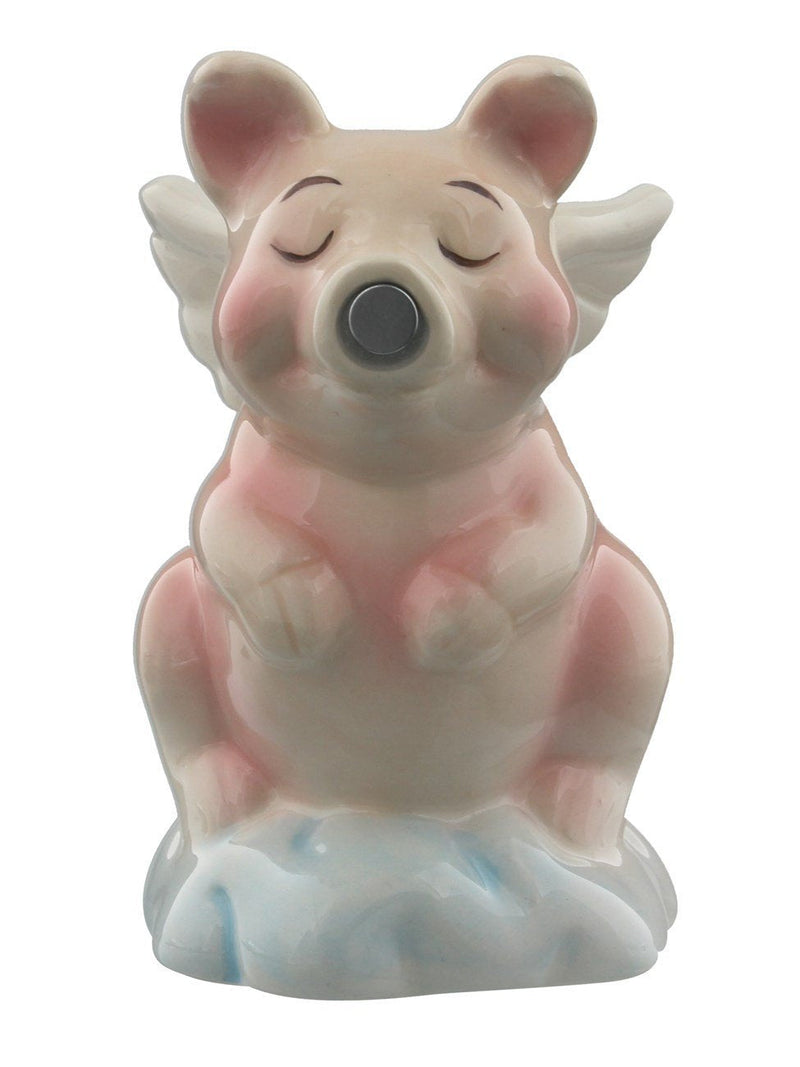 [Australia - AusPower] - Pacific Trading Hog Heaven Pigs with Wings Ceramic Magnetic Salt and Pepper Shaker Set 