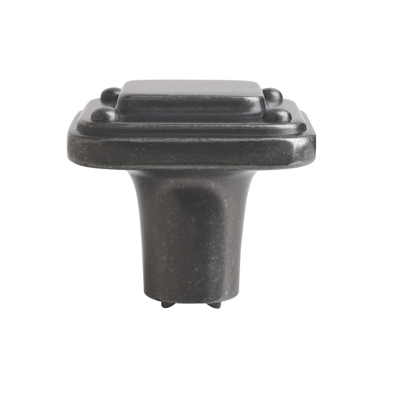 [Australia - AusPower] - Amerock | Kitchen Cabinet Knob | Antique Iron | 1-3/16 in (30 mm) | Jolene | 1 Pack | Furniture Hardware | Bathroom Drawer Knob| Dresser Drawer Handle | Cabinet Pull 1-3/16 in (30 mm) Length 