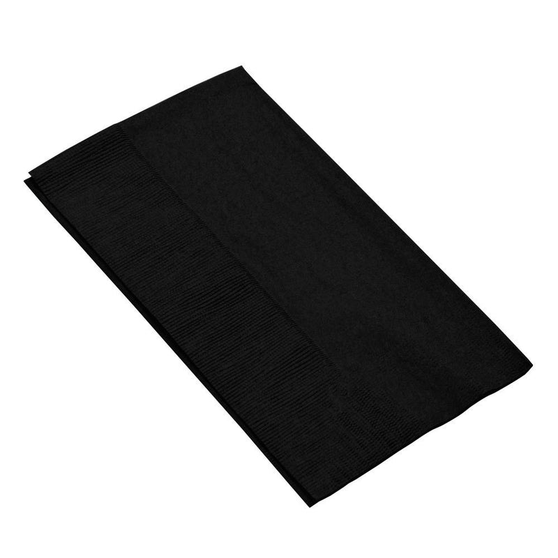 [Australia - AusPower] - Big Party Pack 2-Ply Guest Towels | Jet Black | Pack of 40 | Party Suppy 