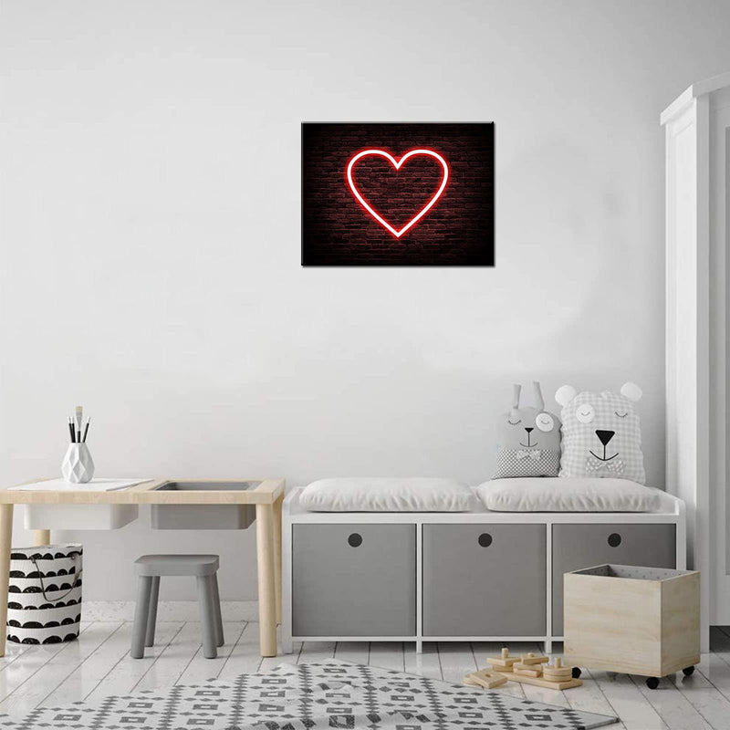 [Australia - AusPower] - GDDE Wall decoration printing love theme picture artwork ready to hang on the wall kitchen bedroom decoration, size 12x16inch 